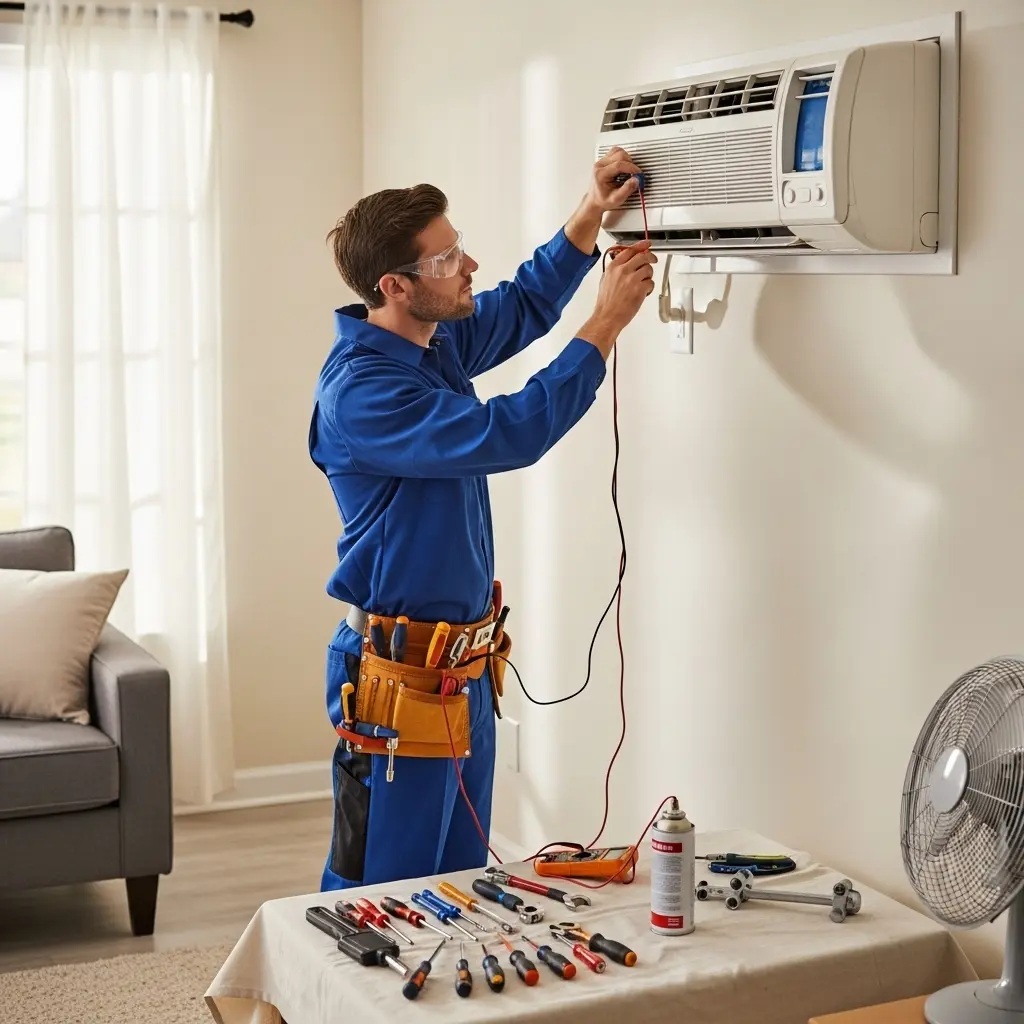 Karabağlar Termodinamik Termodinamik klima gaz dolumu ve bakım – Enerji verimliliği artırıldı. - Teknik servis örneği